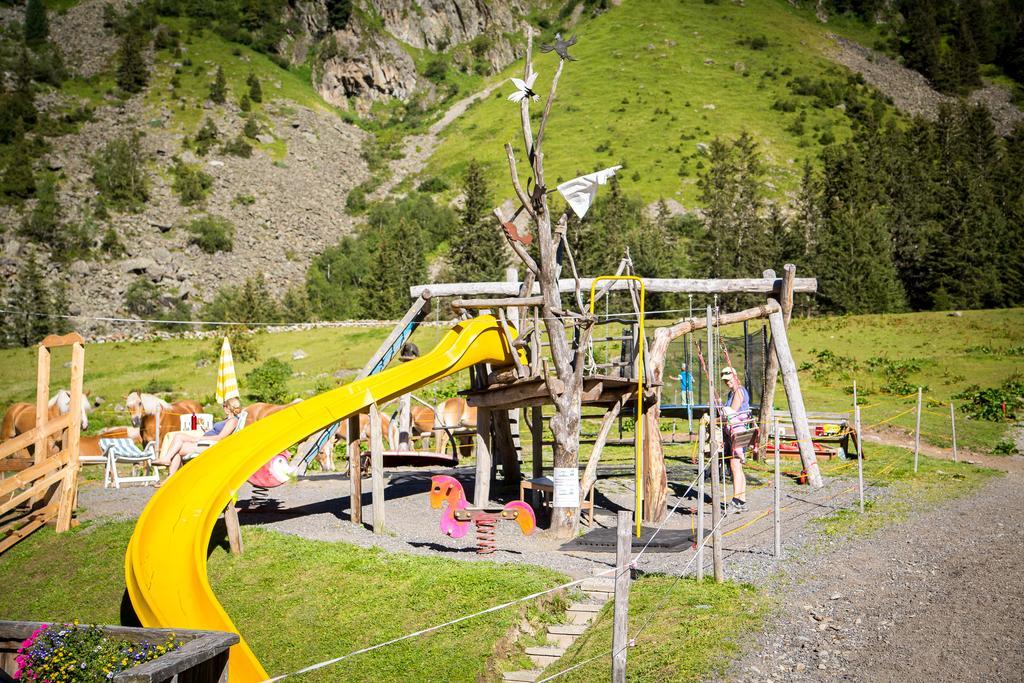 Almhof-Reithof Pitztal Sankt Leonhard im Pitztal Exterior foto